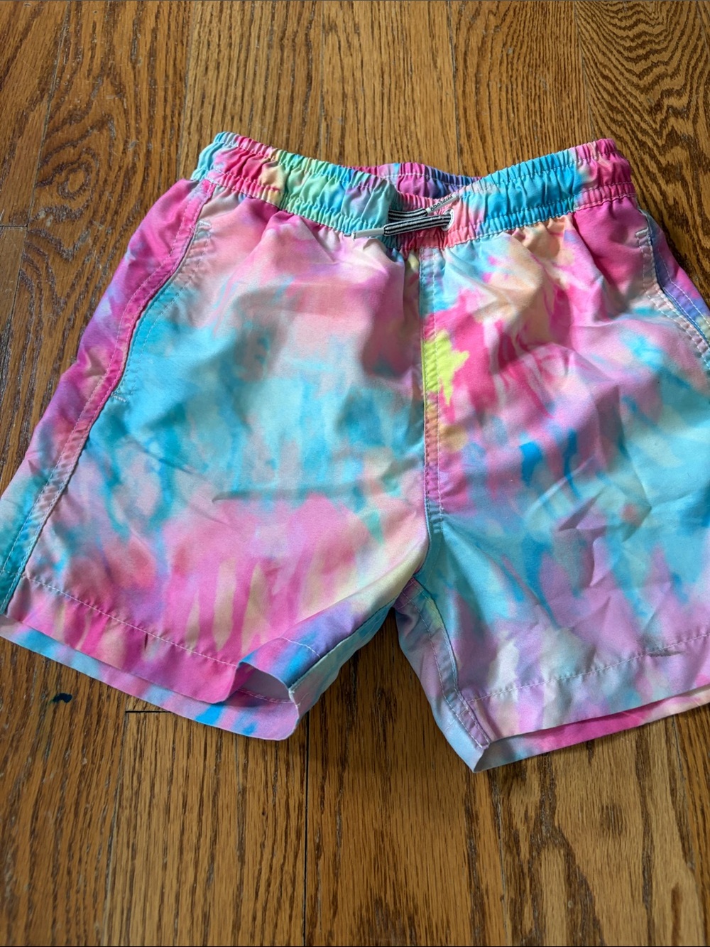 Boys Tie-Dye Pastel Swim Shorts